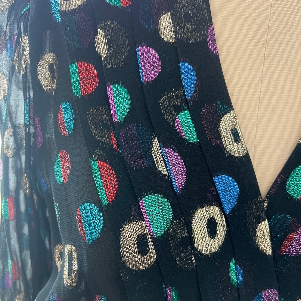 80s Lurex Blouse View 2